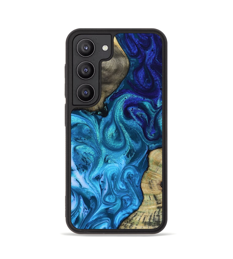 Galaxy S23 Wood Phone Case - Lorelei (Blue, 819097)