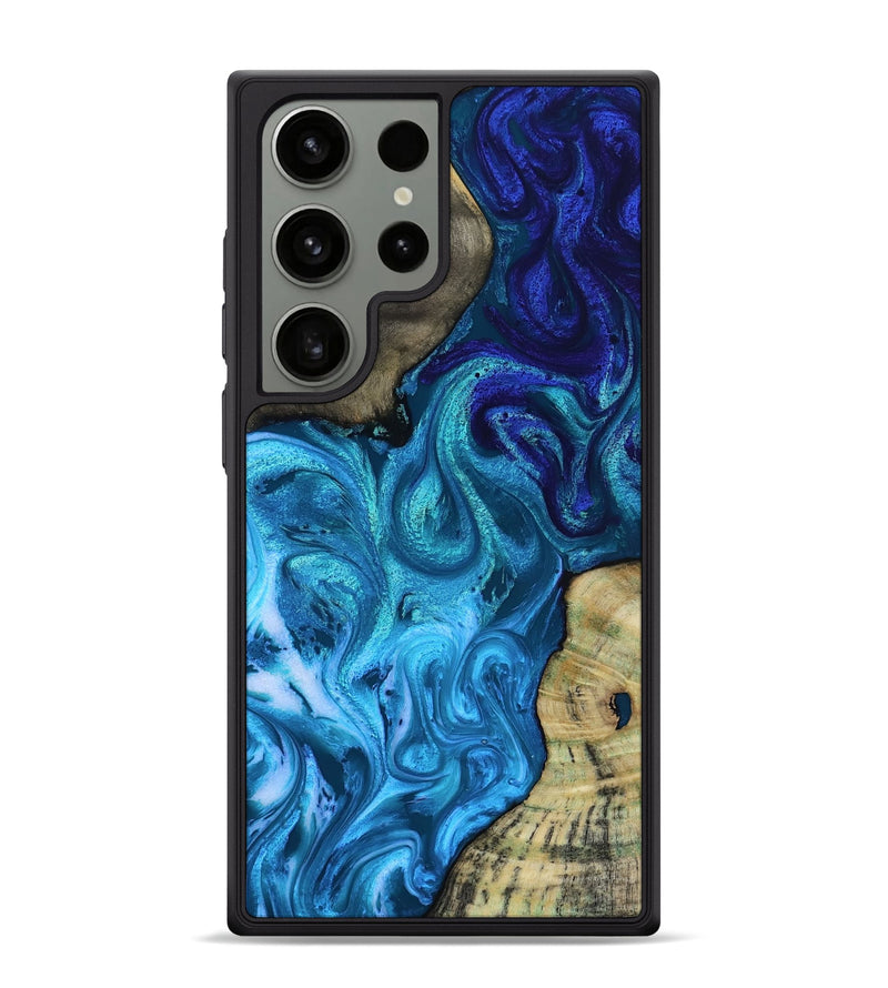 Galaxy S24 Ultra Wood Phone Case - Lorelei (Blue, 819097)