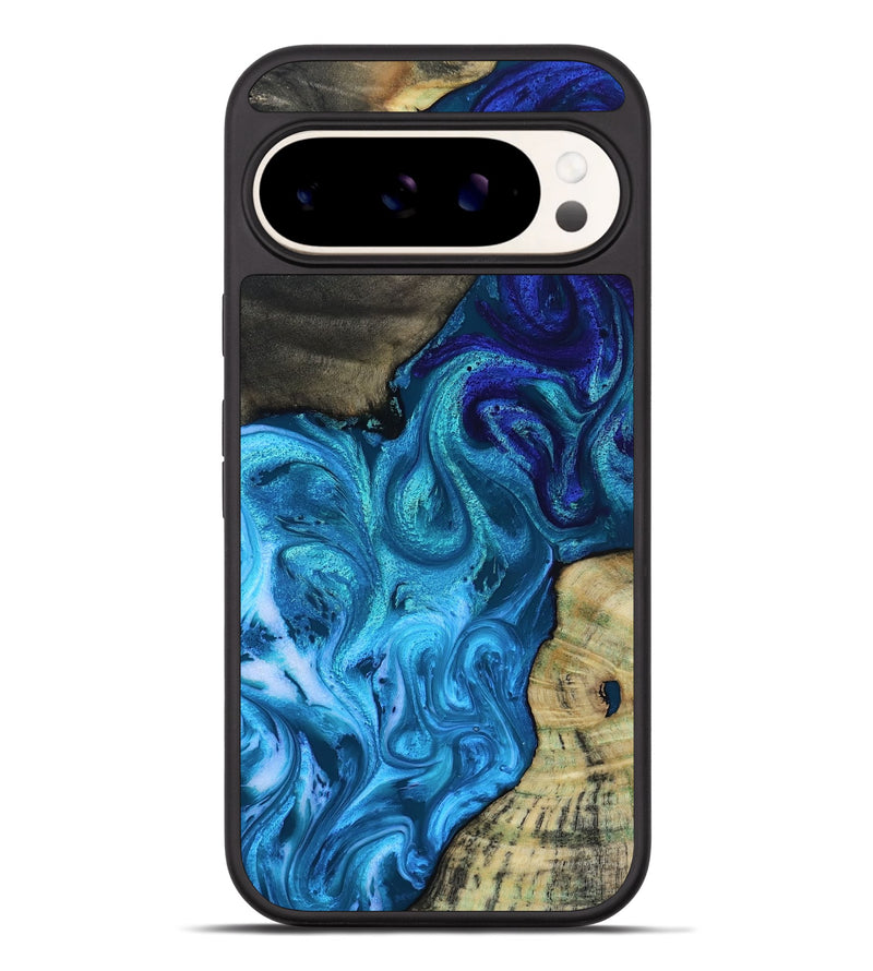 Pixel 9 Pro XL Wood Phone Case - Lorelei (Blue, 819097)