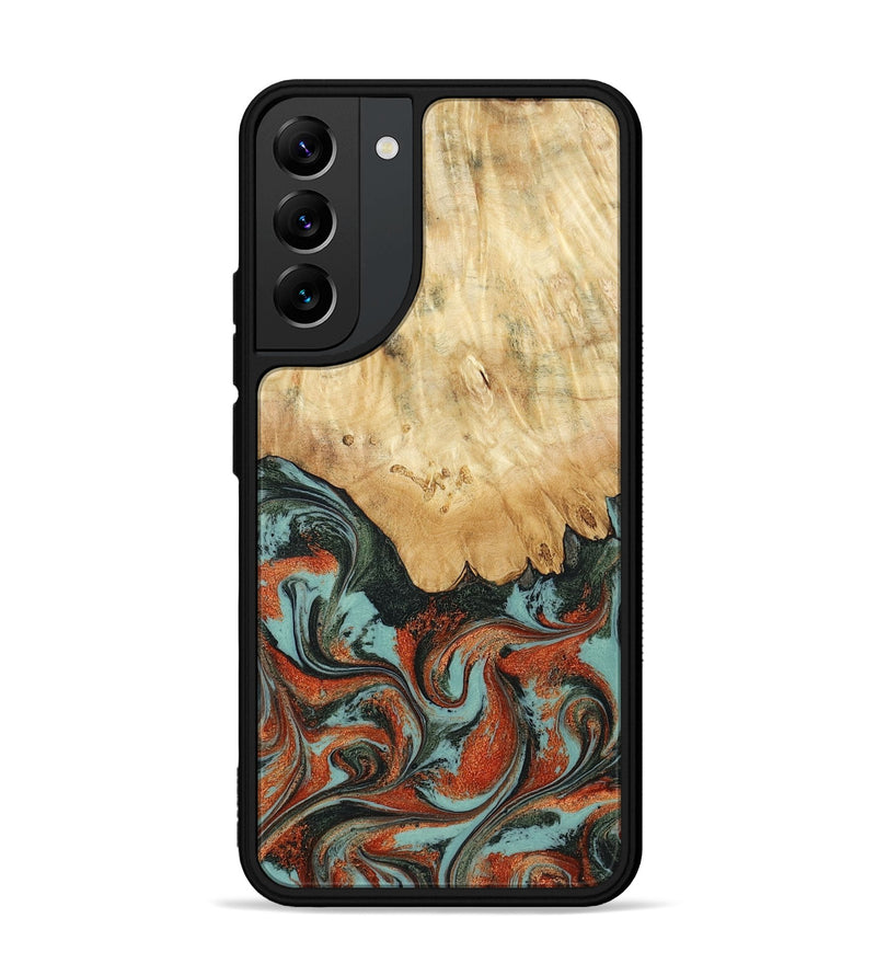 Galaxy S22 Plus Wood Phone Case - Nella (Green, 819098)