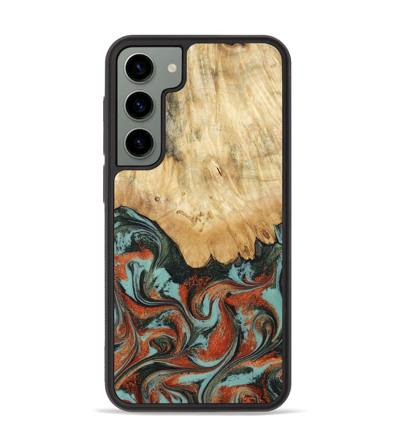 Galaxy S23 Plus Wood Phone Case - Nella (Green, 819098)
