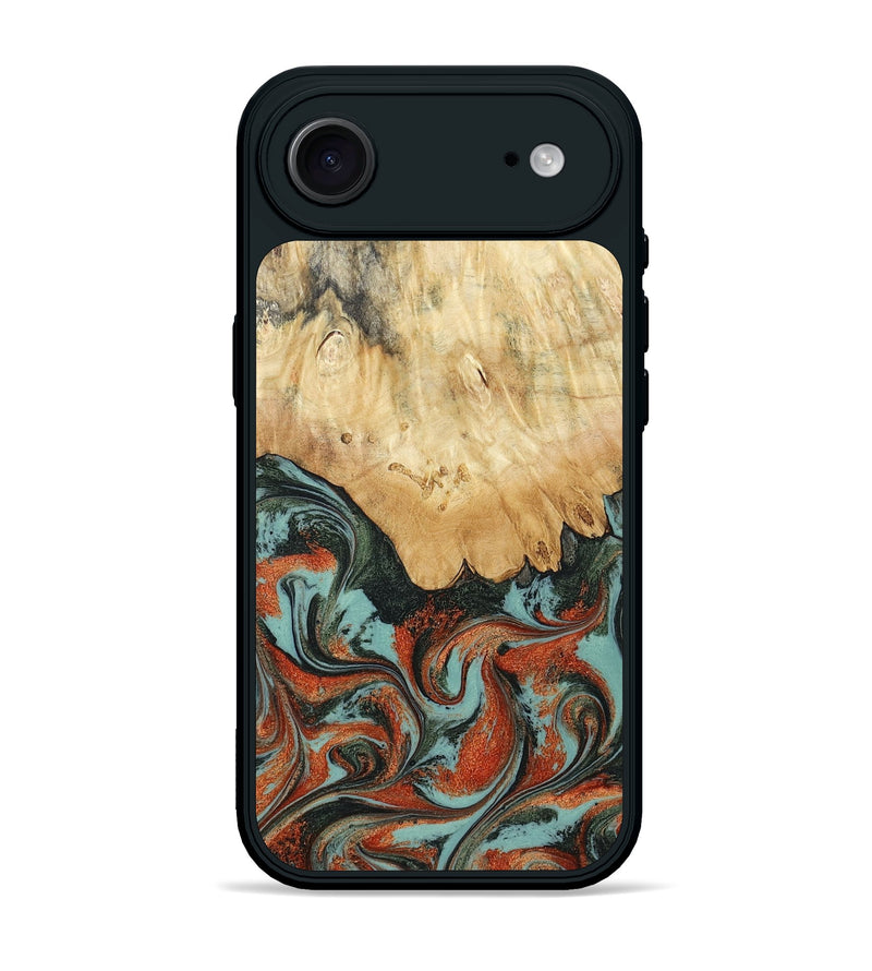iPhone 17 Air Wood Phone Case - Nella (Green, 819098)