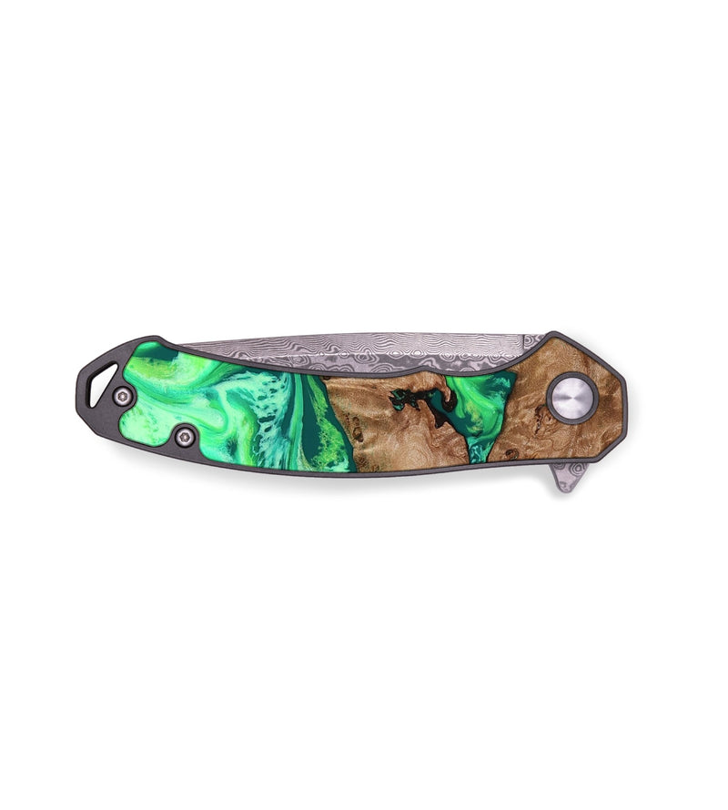 EDC Wood Pocket Knife - Chris (Neon, 819106)