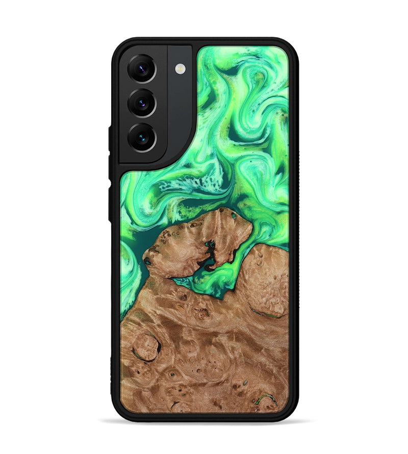 Galaxy S22 Plus Wood Phone Case - Chris (Neon, 819106)