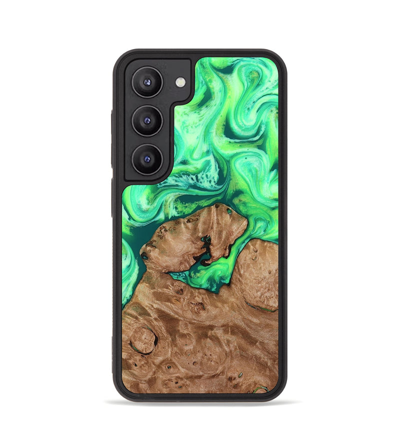 Galaxy S23 Wood Phone Case - Chris (Neon, 819106)