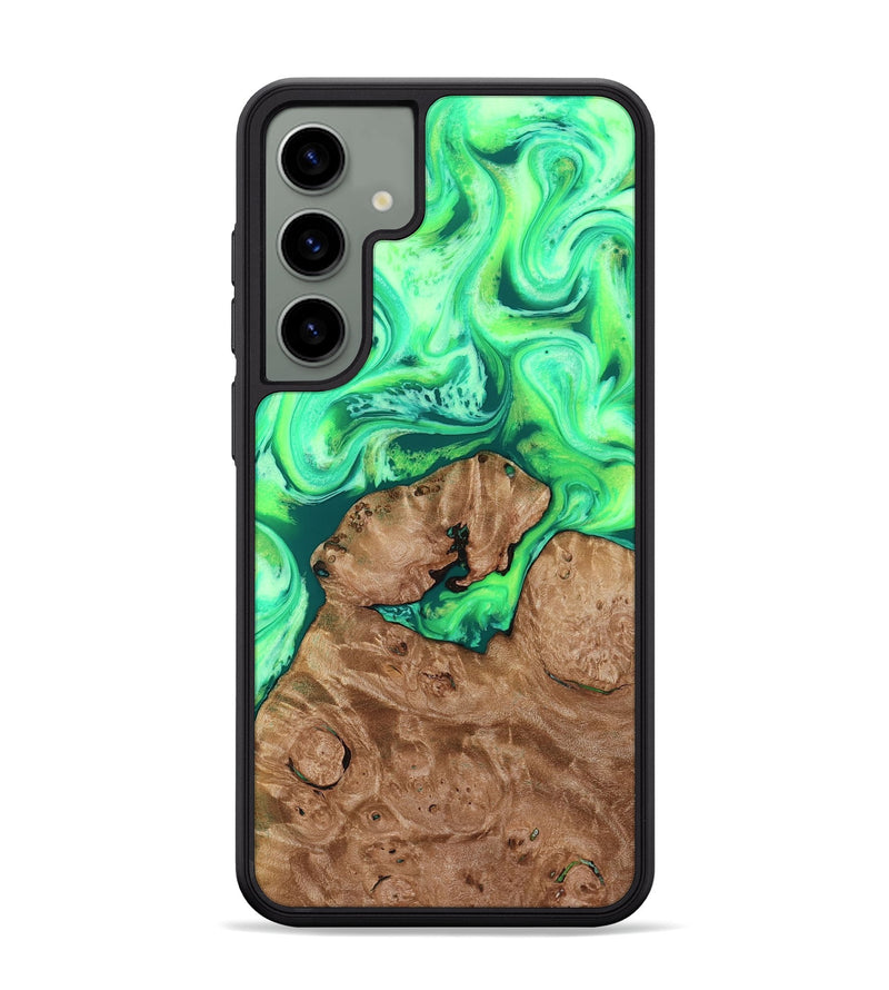 Galaxy S24 Plus Wood Phone Case - Chris (Neon, 819106)
