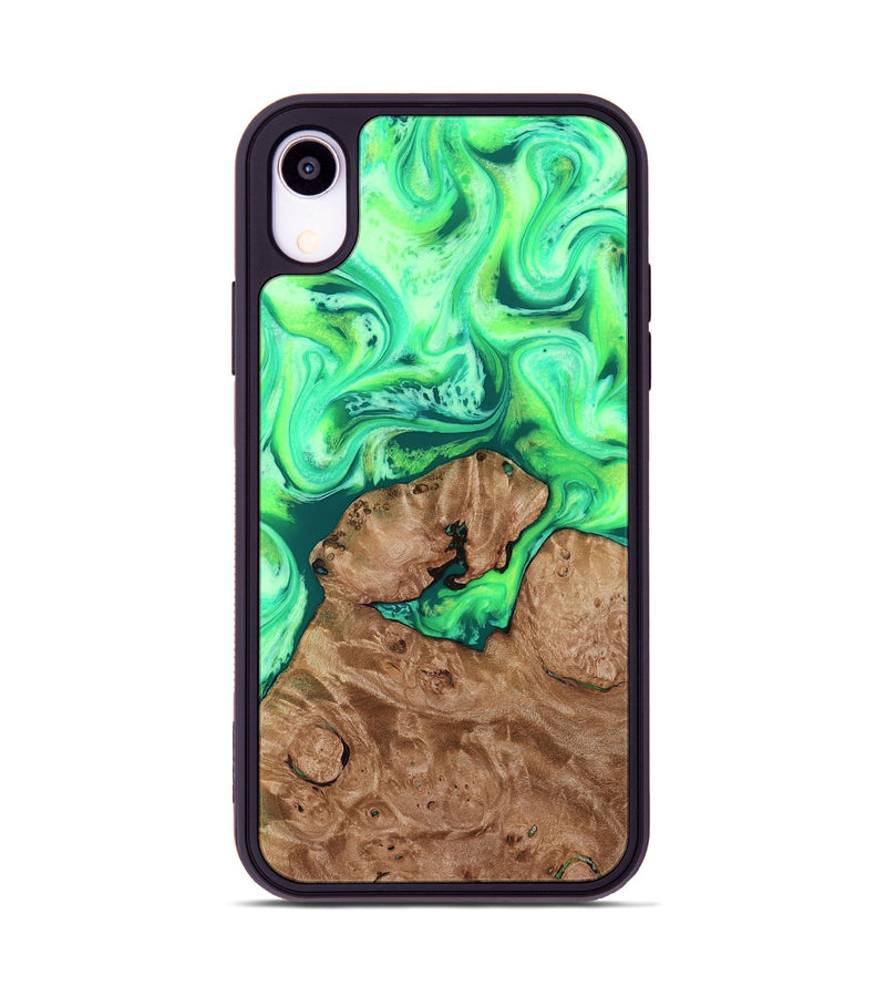 iPhone Xr Wood Phone Case - Chris (Neon, 819106)