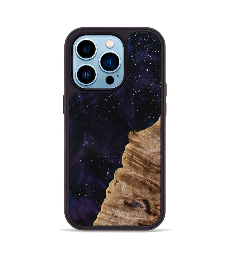 iPhone 14 Pro Wood Phone Case - Bobbie (Cosmos, 819108)