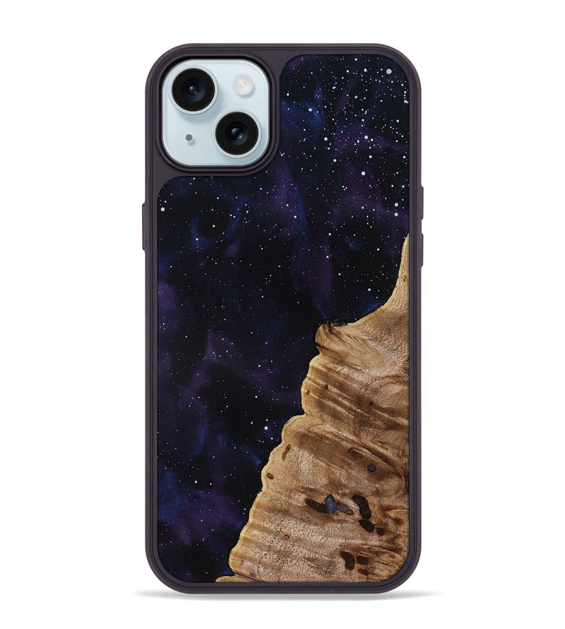 iPhone 15 Plus Wood Phone Case - Bobbie (Cosmos, 819108)