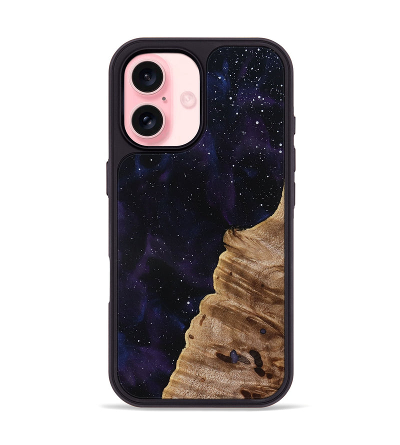 iPhone 16 Wood Phone Case - Bobbie (Cosmos, 819108)
