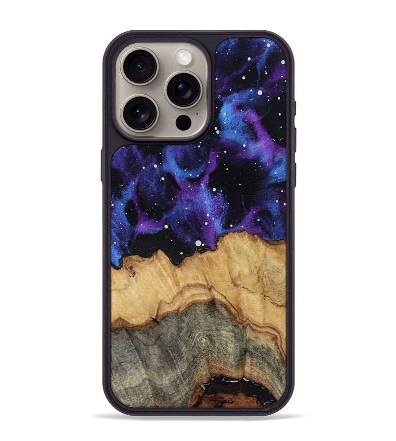 iPhone 15 Pro Max Wood Phone Case - Jeanna (Cosmos, 819112)