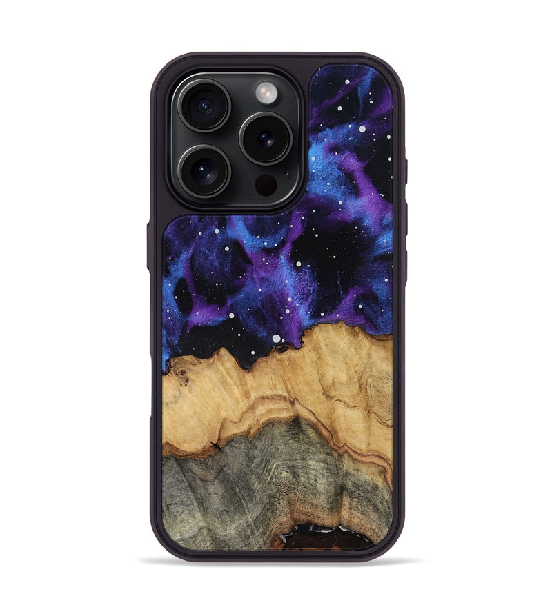 iPhone 16 Pro Wood Phone Case - Jeanna (Cosmos, 819112)