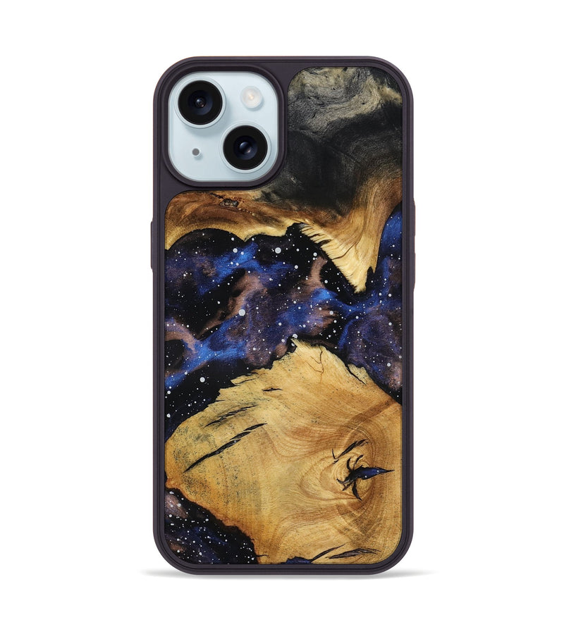 iPhone 15 Wood Phone Case - Isidore (Cosmos, 819114)