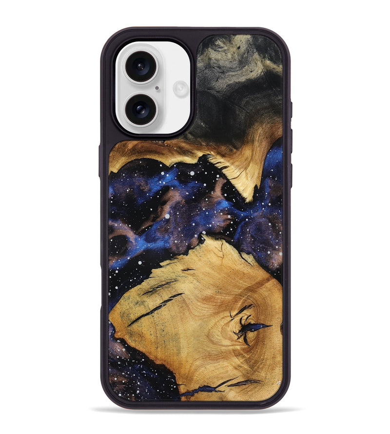 iPhone 16 Plus Wood Phone Case - Isidore (Cosmos, 819114)