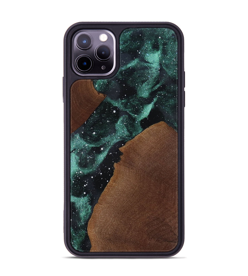 iPhone 11 Pro Max Wood Phone Case - Clover (Cosmos, 819115)