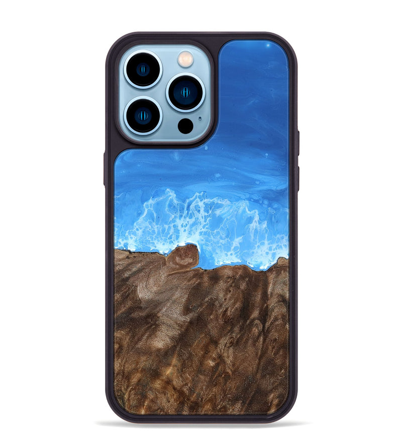 iPhone 14 Pro Max Wood Phone Case - Alani (Coastal, 819119)