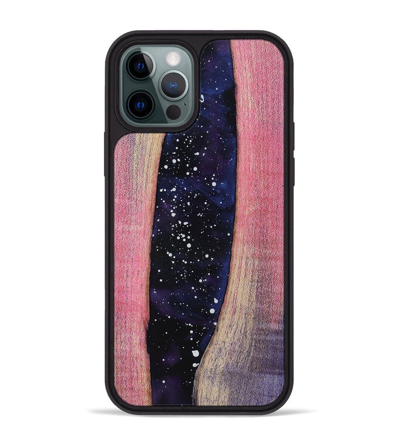 iPhone 12 Pro Max Wood Phone Case - Ransom (Cosmos, 819122)