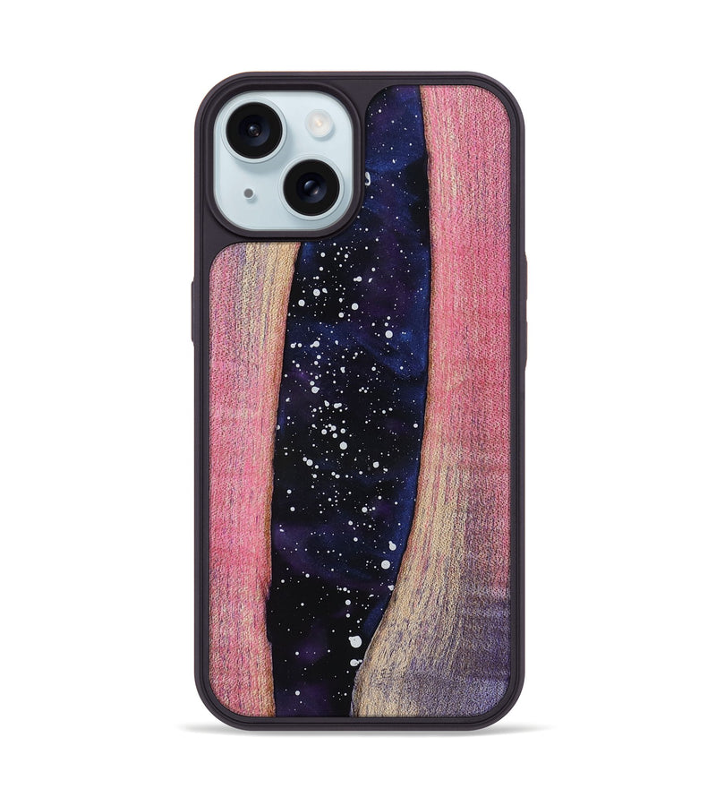 iPhone 15 Wood Phone Case - Ransom (Cosmos, 819122)