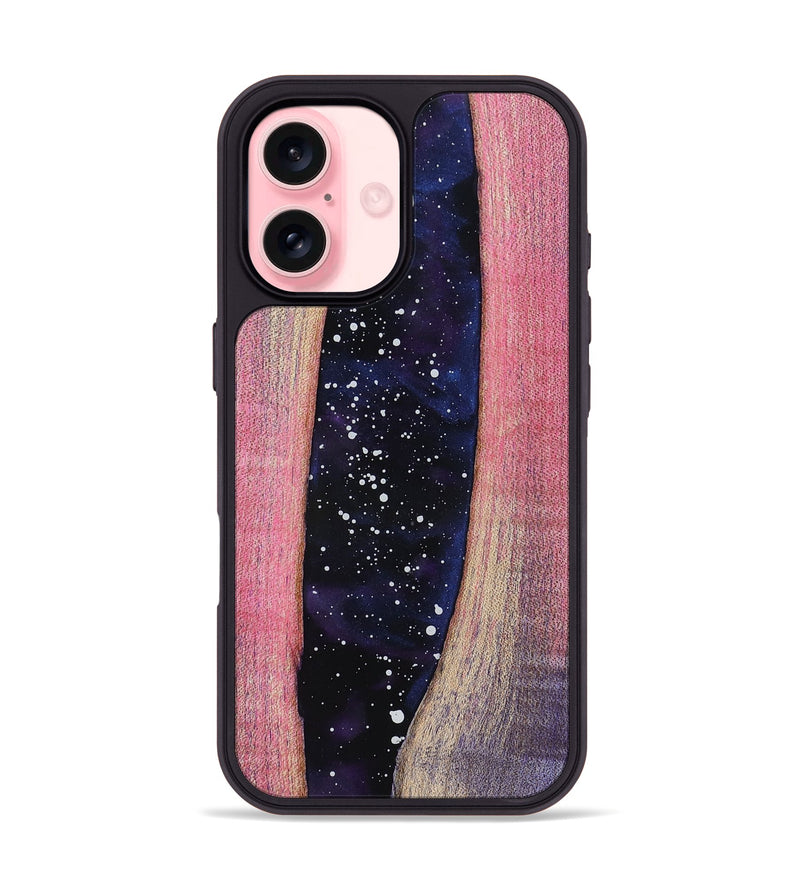 iPhone 16 Wood Phone Case - Ransom (Cosmos, 819122)