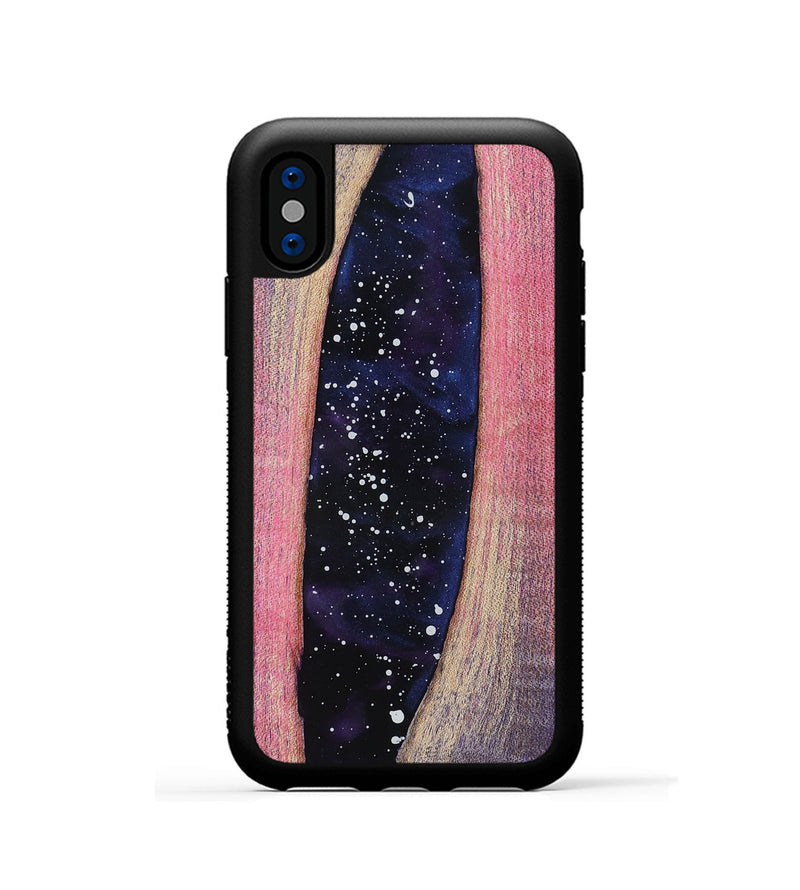 iPhone Xs Wood Phone Case - Ransom (Cosmos, 819122)