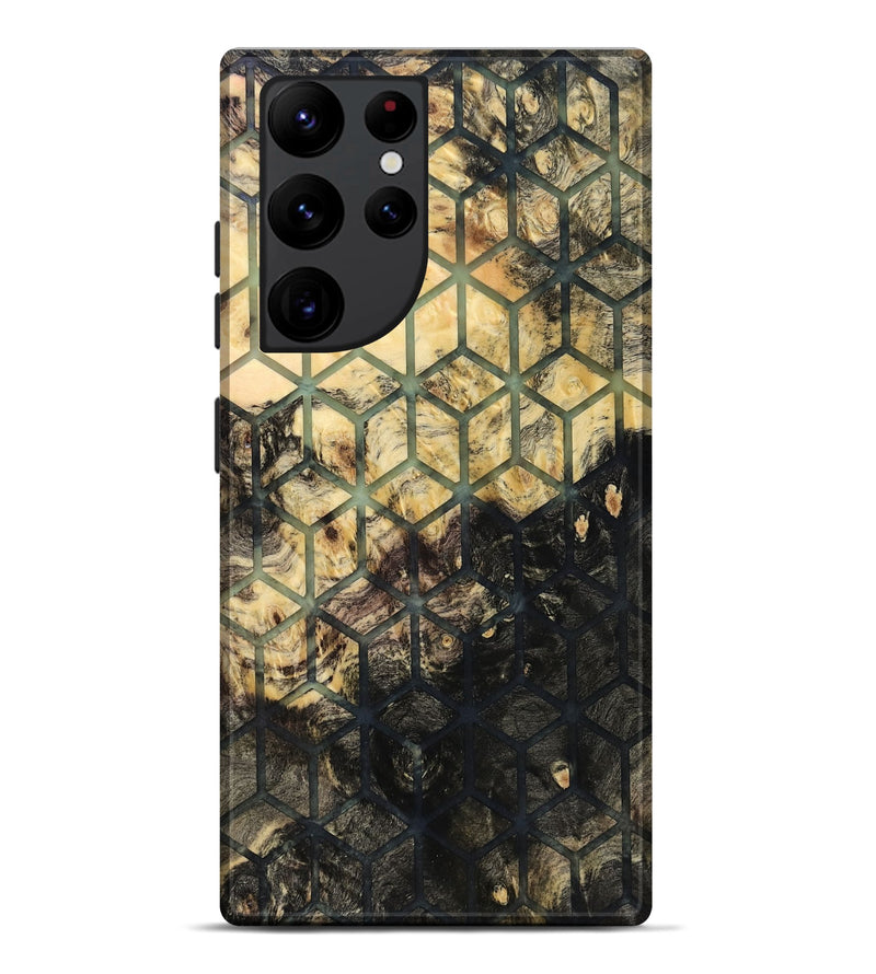Galaxy S22 Ultra Wood Live Edge Phone Case - Janessa (Pattern, 819124)