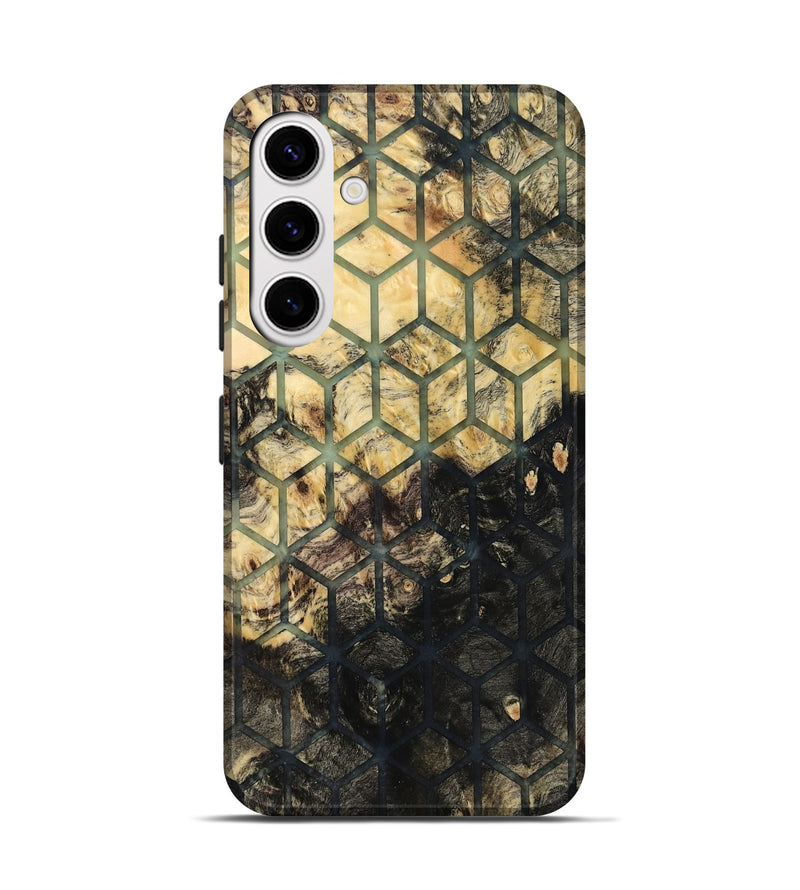 Galaxy S25 Wood Live Edge Phone Case - Janessa (Pattern, 819124)