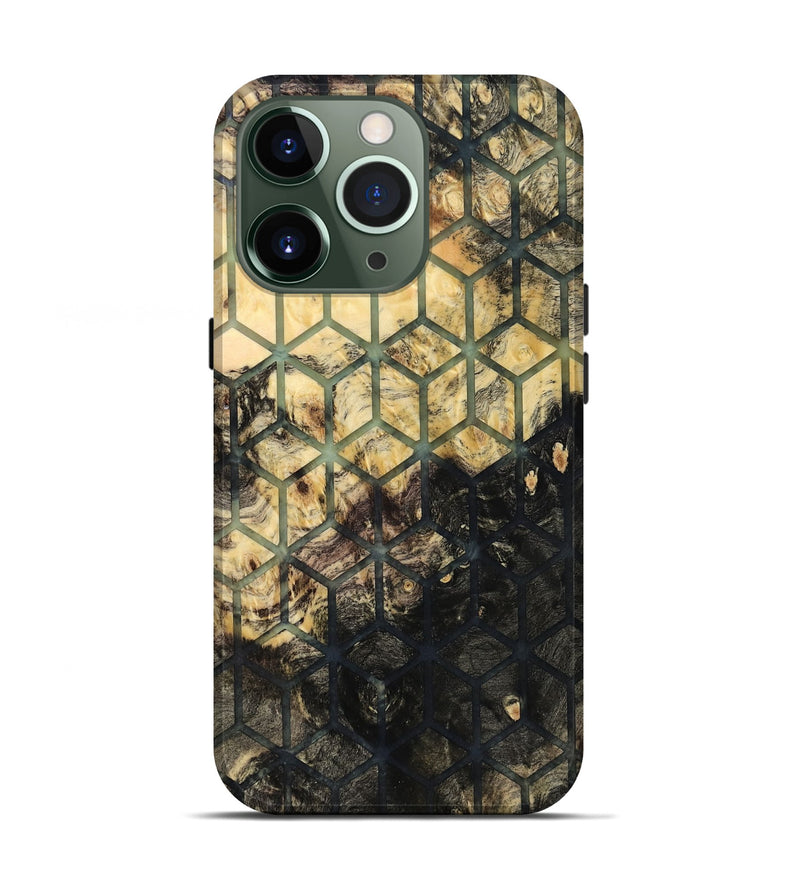 iPhone 13 Pro Wood Live Edge Phone Case - Janessa (Pattern, 819124)