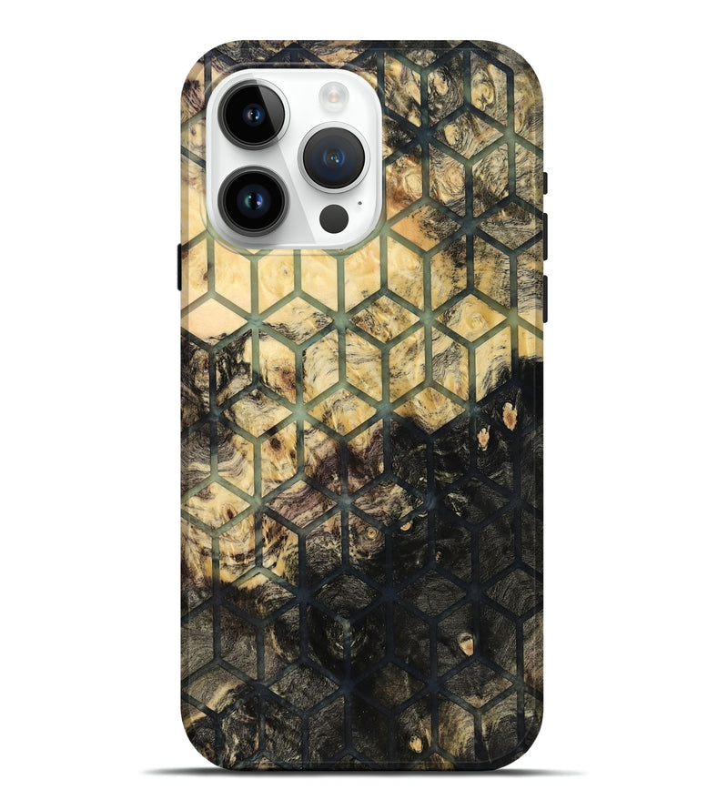 iPhone 15 Pro Max Wood Live Edge Phone Case - Janessa (Pattern, 819124)