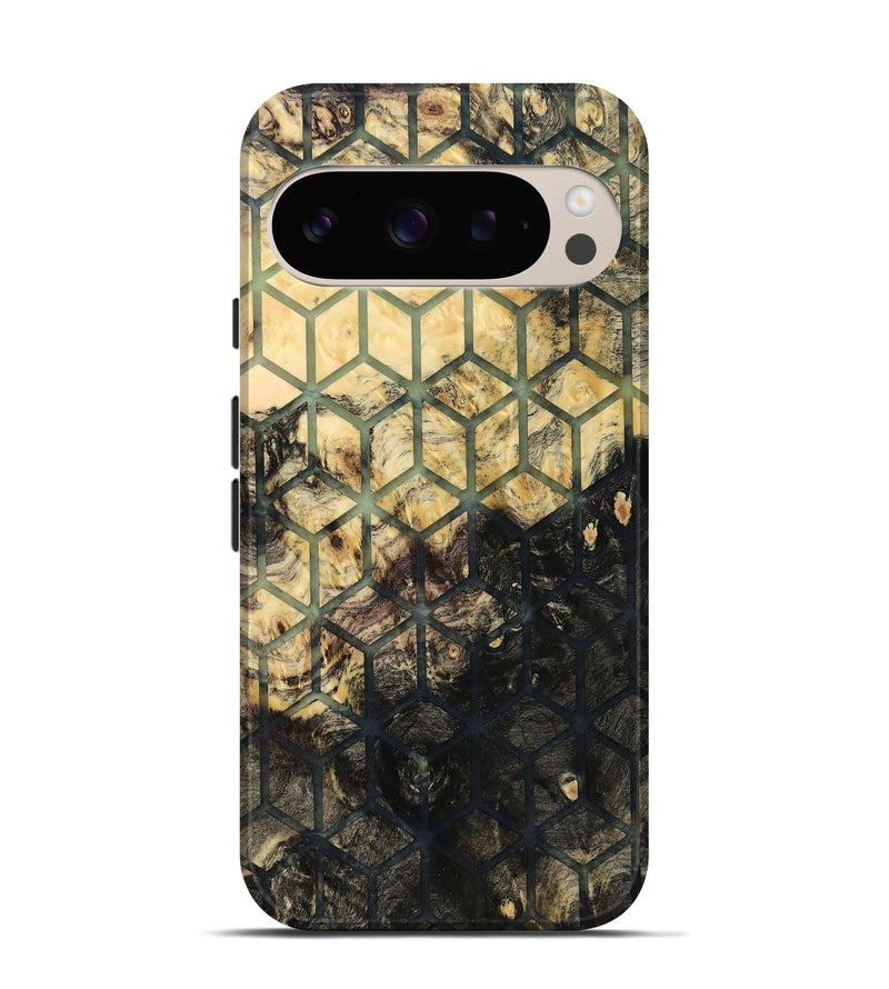 Pixel 9 Pro Wood Live Edge Phone Case - Janessa (Pattern, 819124)