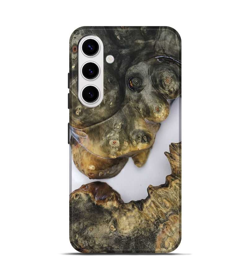 Galaxy S25 Wood Live Edge Phone Case - Jesiah (Clear, 819125)