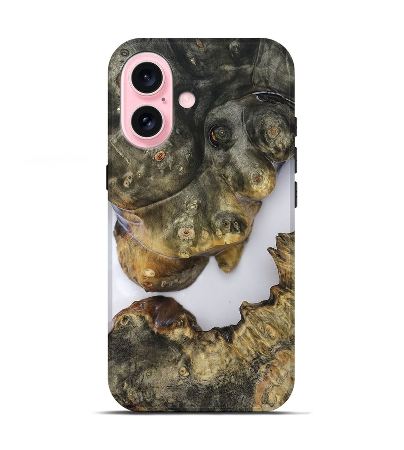iPhone 17 Wood Live Edge Phone Case - Jesiah (Clear, 819125)