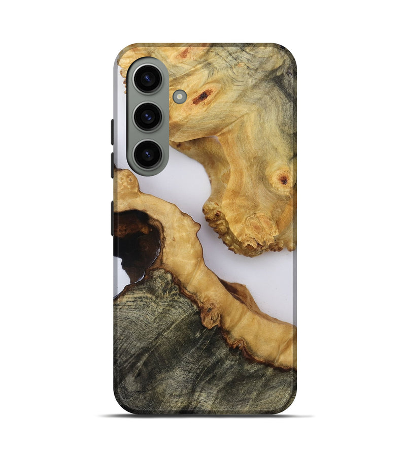 Galaxy S24 Wood Live Edge Phone Case - Emilie (Clear, 819126)
