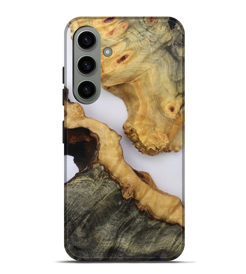 Galaxy S24 Plus Wood Live Edge Phone Case - Emilie (Clear, 819126)