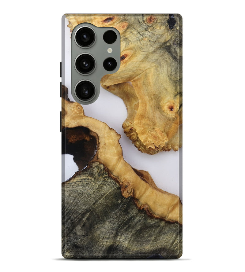 Galaxy S24 Ultra Wood Live Edge Phone Case - Emilie (Clear, 819126)
