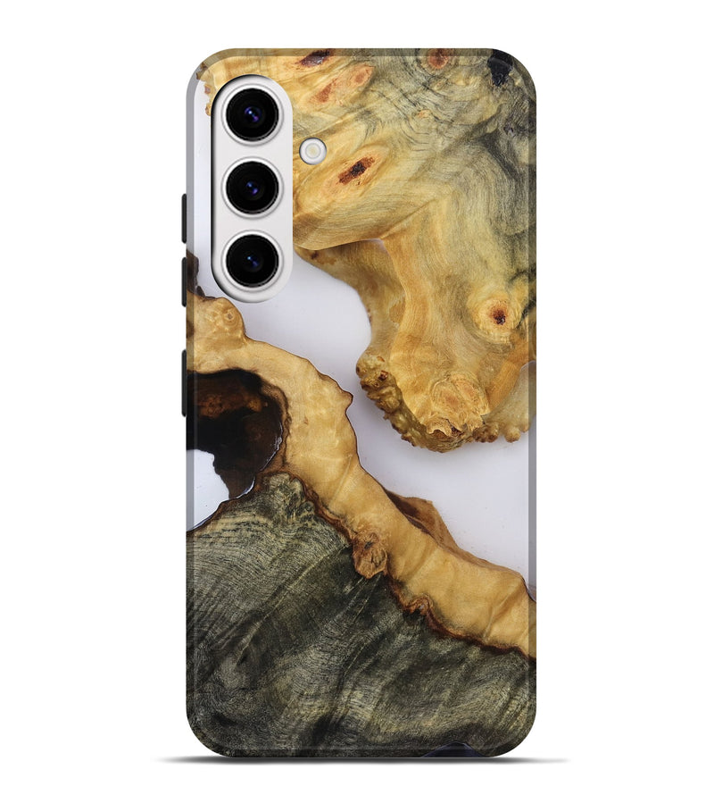 Galaxy S25 Plus Wood Live Edge Phone Case - Emilie (Clear, 819126)