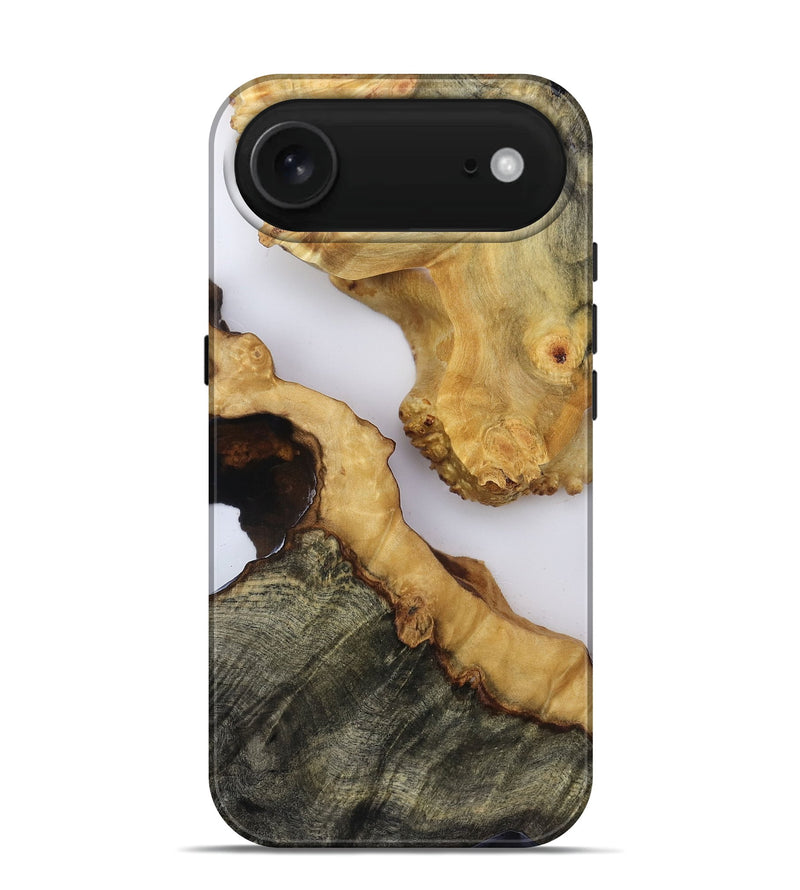 iPhone 17 Air Wood Live Edge Phone Case - Emilie (Clear, 819126)