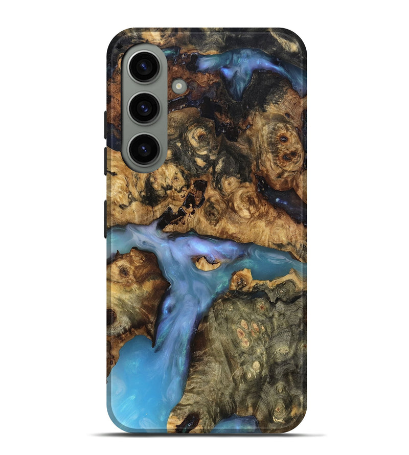 Galaxy S24 Plus Wood Live Edge Phone Case - Ashly (Clear, 819127)