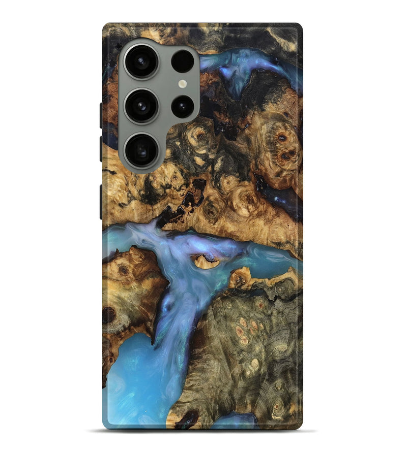 Galaxy S24 Ultra Wood Live Edge Phone Case - Ashly (Clear, 819127)