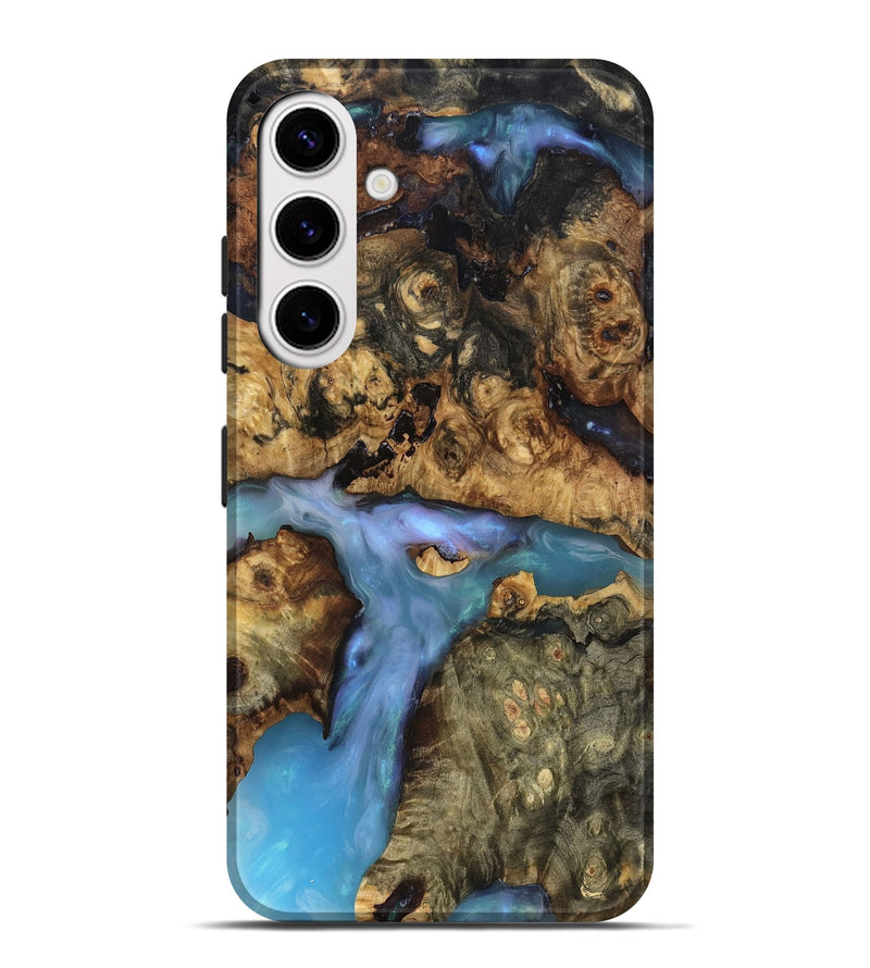 Galaxy S25 Plus Wood Live Edge Phone Case - Ashly (Clear, 819127)