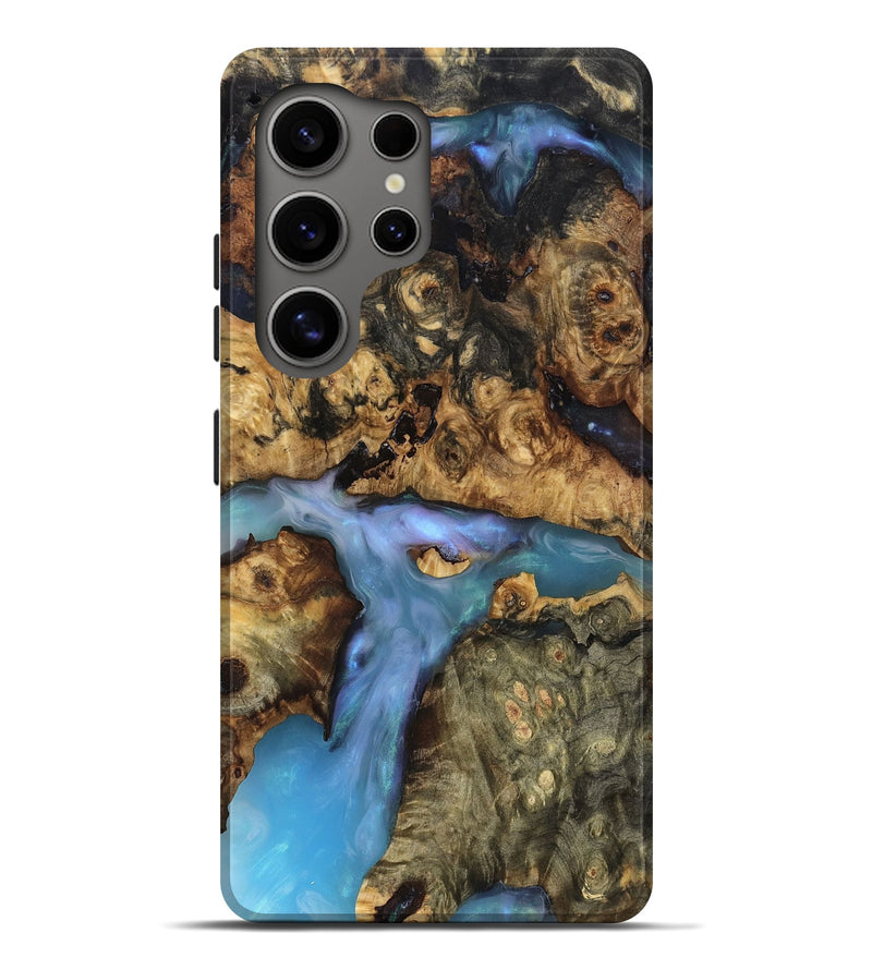 Galaxy S25 Ultra Wood Live Edge Phone Case - Ashly (Clear, 819127)