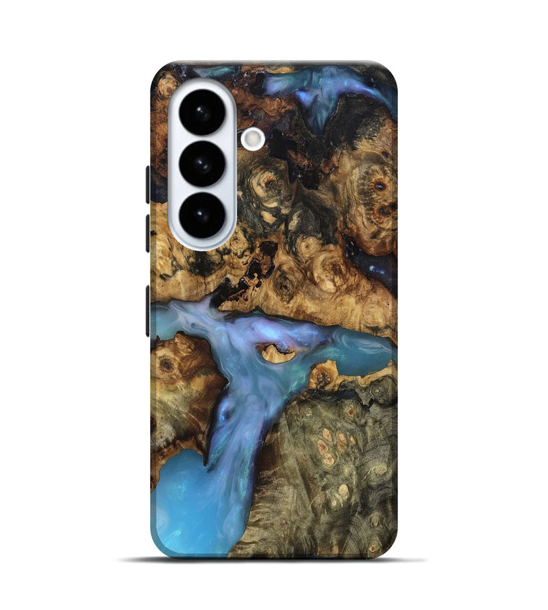 Galaxy S26 Wood Live Edge Phone Case - Ashly (Clear, 819127)