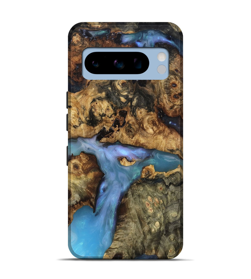 Pixel 8 Pro Wood Live Edge Phone Case - Ashly (Clear, 819127)