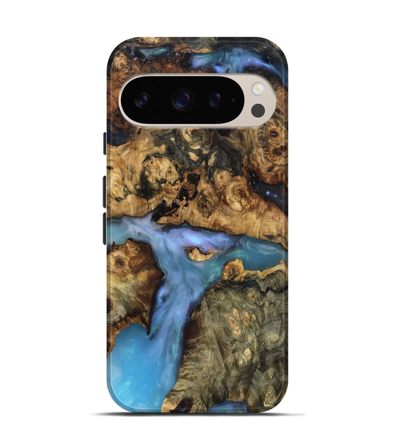 Pixel 9 Wood Live Edge Phone Case - Ashly (Clear, 819127)