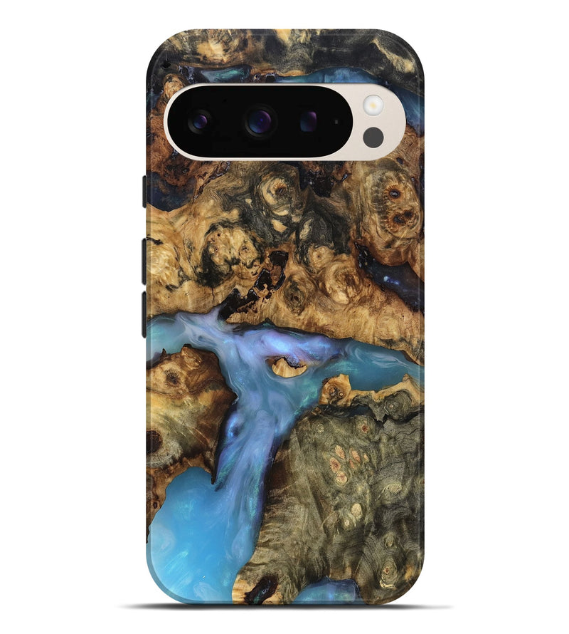 Pixel 9 Pro XL Wood Live Edge Phone Case - Ashly (Clear, 819127)