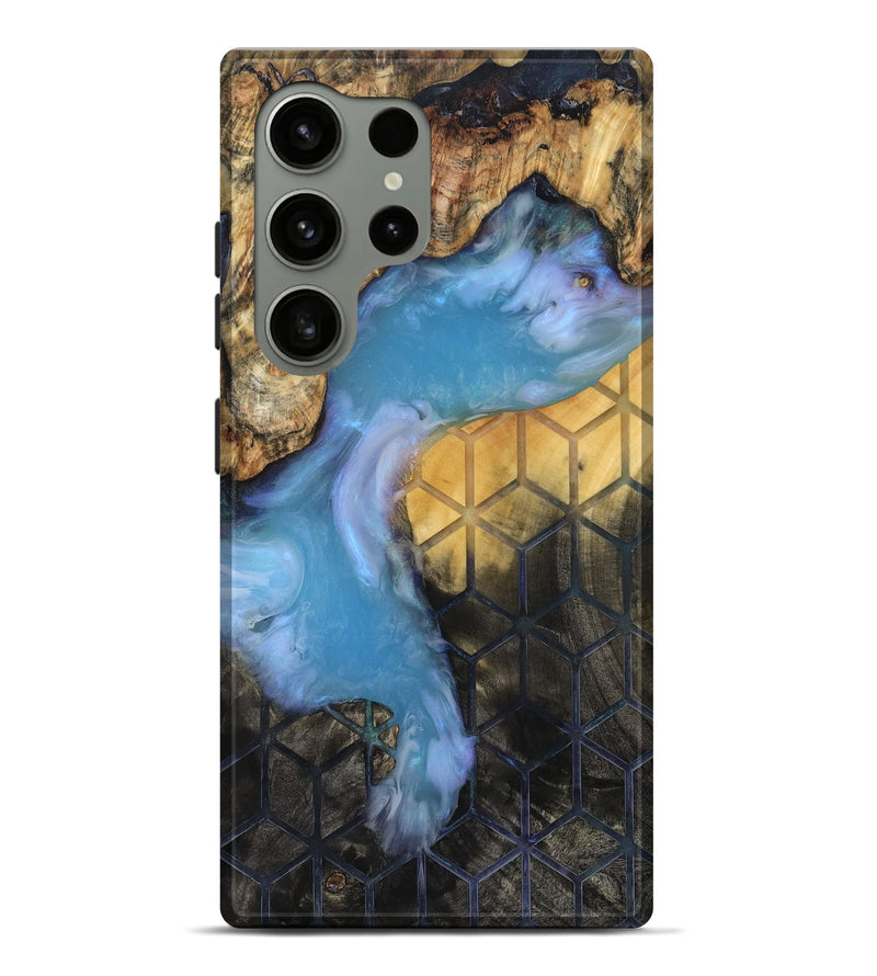 Galaxy S24 Ultra Wood Live Edge Phone Case - Manuel (Pattern, 819129)
