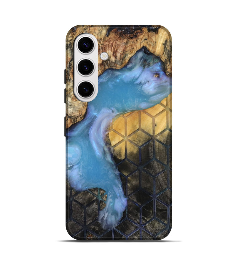 Galaxy S25 Wood Live Edge Phone Case - Manuel (Pattern, 819129)