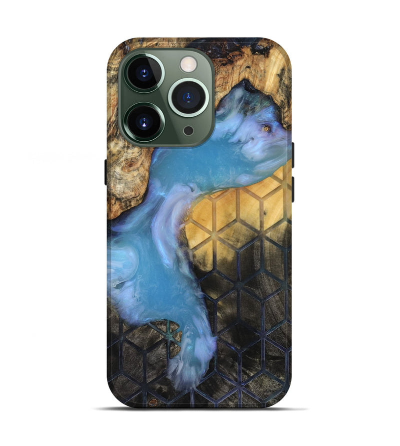 iPhone 13 Pro Wood Live Edge Phone Case - Manuel (Pattern, 819129)