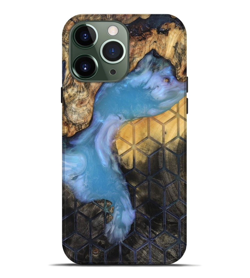 iPhone 13 Pro Max Wood Live Edge Phone Case - Manuel (Pattern, 819129)