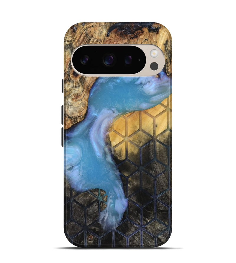 Pixel 9 Pro Wood Live Edge Phone Case - Manuel (Pattern, 819129)