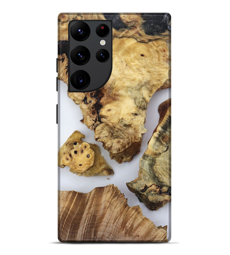 Galaxy S22 Ultra Wood Live Edge Phone Case - Javier (Clear, 819130)